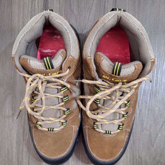 Mt Emey 9703L - Men's Brown Leather Lace Up Hiking Boots Men's Size 12 Width 4E - Picture 6 of 8